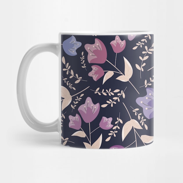 Floral Purple Elegant by Creative Has